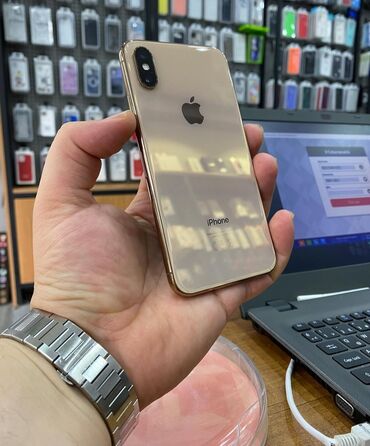 Тарелки: IPhone Xs, 256 ГБ, Золотой, Гарантия