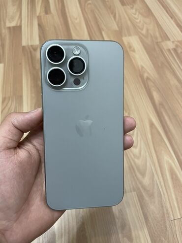чехлы на 11 про: IPhone 15 Pro Max, Б/у, 256 ГБ, Natural Titanium, Кабель, 85 %