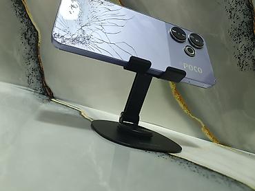 poc: Poco M6, Б/у, 256 ГБ, цвет - Фиолетовый, 1 SIM, 2 SIM — 2