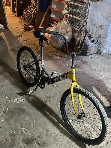 Velosipedlər: Salam Aleykun 24 lük velosipetdir sürülmür qalıb qarajda heç bir — 1