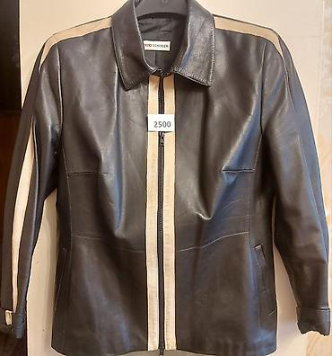 Кожаные куртки: Кожаная куртка (Италия) р. M, L цена 2500 сом. Большой выбор жен — 1