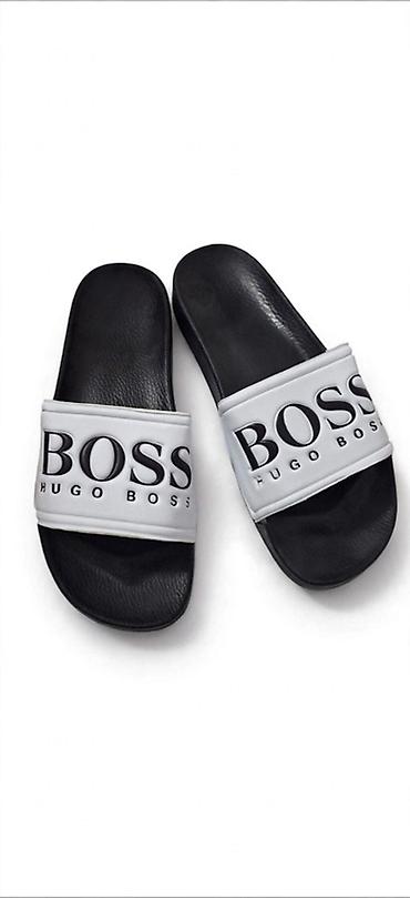 sapa u srcu: Muške klompe/papuce – HUGO BOSS i HUGO - Model: klasične pool/sliders — 1