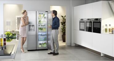 холодильник для магазина: Холодильник Новый, Side-By-Side (двухдверный)