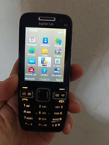 ноки: Nokia E52, Б/у, цвет - Черный — 1