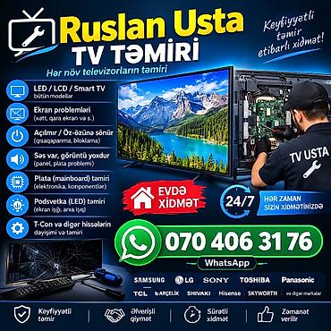 samsung galaxy a10 ekran təmiri: 📺 RUSLAN USTA – TV TƏMİRİ 🔧 Hər növ televizorların təmiri ✅ LED / LCD — 1
