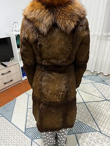 кошный куртка: Шуба, Лиса, Длинная модель — 1