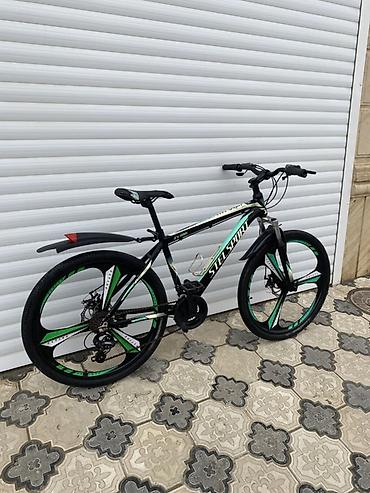 Dağ velosipedləri: Dağ velosipedi – Stels Sport, 26” təkərli Xüsusiyyətlər: - Güclü — 6