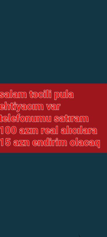 телефон для пожилых fly: Telefon satılır. Mətn üzrə məlumat: - Qiymət: 100 AZN - Real
