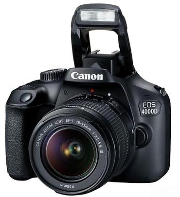 canon 70d: Fotoaparat "Canon DSLR EOS 4000D BK BODY 18-55 RUK"Canon DSLR EOS — 3