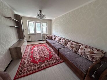 снять квартиру бишкек на долгий срок: 2 бөлмө, Кыймылсыз мүлк агенттиги, Чогуу жашоосу жок, Толугу менен эмереги бар
