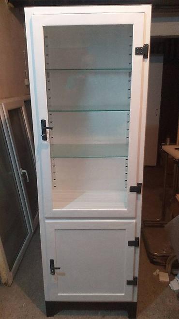 Ormari: Metalni orman beli sa vitrinom Drugi 500e Kao sa slika Ne odgovaram na — 5