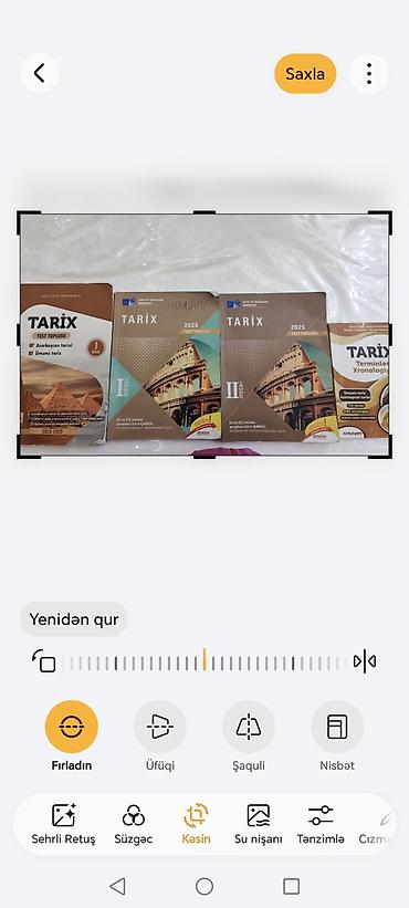 Məhsul: Tarix üzrə hazırlıq vəsaitləri paketi Tərkib: - “Tarix – Test