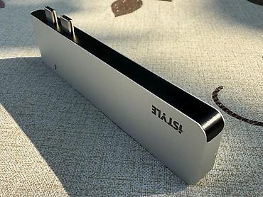 adaptorlar: ISTYLE USB‑C/Thunderbolt 3 Hub – MacBook üçün çoxportlu adapter — 3