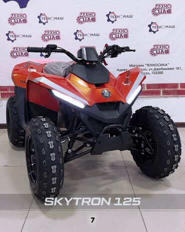 Квадроциклы: Квадроцикл Бензин, 130 куб. см, Детский — 7