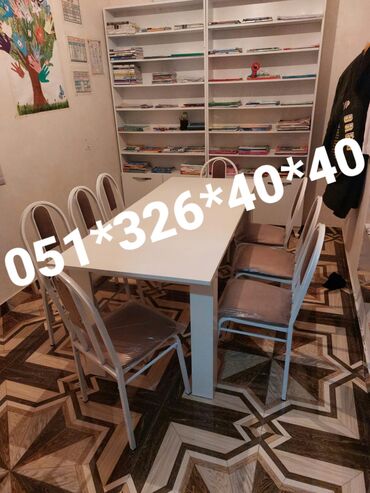 Sifarişlə masa və oturacaq dəstləri: Dördbucaq masa, Mətbəx üçün, Qonaq otağı üçün, Dəhliz üçün, 4 nəfər, Açılan, Azərbaycan, Zəmanətli -da lalafo.az — 29 Sifarişlə masa və oturacaq dəstləri: Dördbucaq masa, Mətbəx üçün, Qonaq otağı üçün, Dəhliz üçün, 4 nəfər, Açılan, Azərbaycan, Zəmanətli — 29