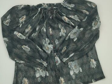 długa sukienki w kwiaty na wesele plus size: Blouse, S (EU 36), condition - Very good