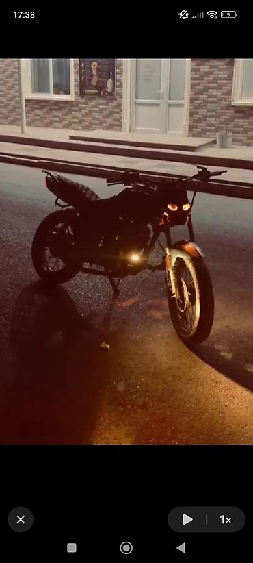 zigzag one 50cc blue: Mavi rəngli küçə tipli motosiklet - Rəng: parlaq mavi - Gövdə tipi — 3