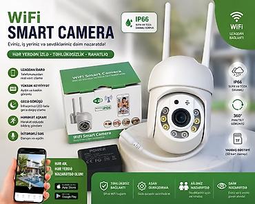 smart kamera wifi: 📹 WiFi Smart Kamera – Təhlükəsizliyiniz Hər Zaman Nəzarətdə! 🏠 — 1