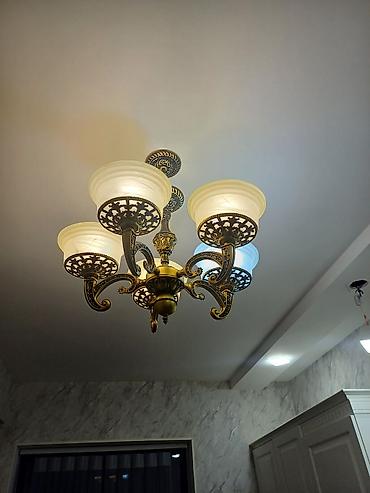 lustur ucuz: Çılçıraq, 8 lampa, Xrustal — 8