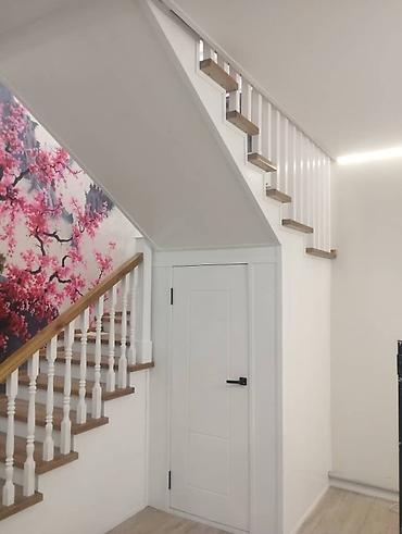 Обшивка лестниц: Лестница на заказ,,, Каражыгач, Жангак, Сосна, Фанера шпон. Баалар — 26