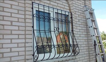 Решетки для окон: Решетки для окон, Кованные, На заказ, Без установки — 11