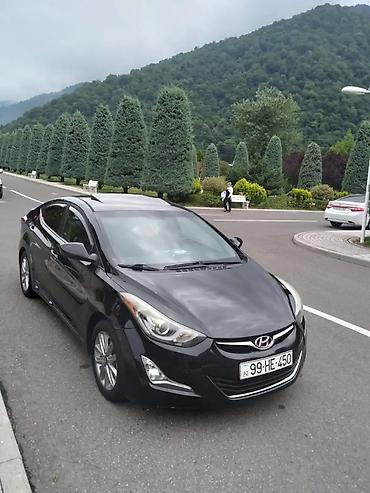 Hyundai: Hyundai Elantra sedan - Kuzov: sedan, qara rəng - Mühərrik: benzin - — 6