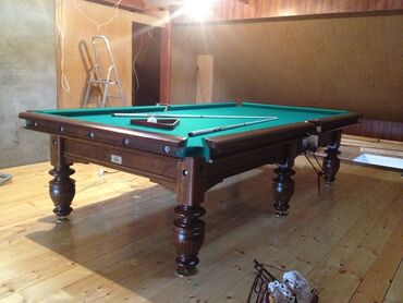 купить нарды в баку: Bilyard masası – klassik dizayn, peşəkar quruluş - Korpus: massiv
