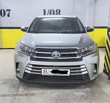 hybrid: Toyota Highlander: 2017 г., 3.5 л, Автомат, Гибрид, Кроссовер — 1