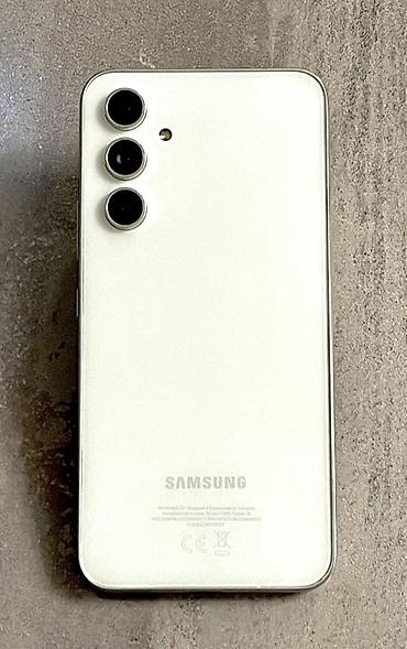 samsung a54: Samsung Galaxy A54 5G, 256 GB, rəng - Ağ, İki sim kartlı — 3