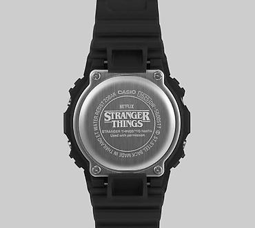 сенсорный: CASIO G-SHOCK DW-5600STT-1 “Stranger Things” — лимитированная — 2