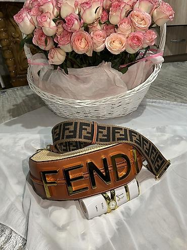 Классические сумки: Классическая сумка, Fendi, Италия, Материал: Комбинированный материал, Оригинал, Женские, Новый — 5