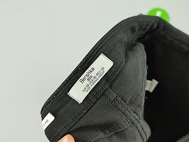 bershka dresy szerokie: Bershka, Spodnie materiałowe damskie, rozmiar M — 4