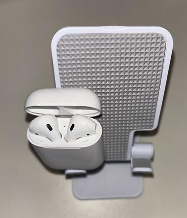 Audio: İşlənmiş Simsiz (Bluetooth) Qulaqcıqlar, Apple, rəng - Ağ — 1