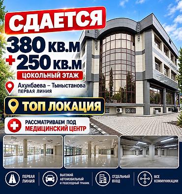 Сдается коммерческое помещение 1 этаж 380кв.м +цокольный этаж 250кв.м