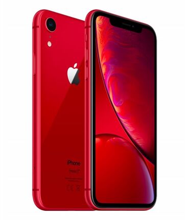 корпус на xr: IPhone Xr, Б/у, 128 ГБ, Красный, Защитное стекло, Чехол, 78 %