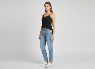 bluzka na ramiaczkach: Basic, Women's blouse, size S