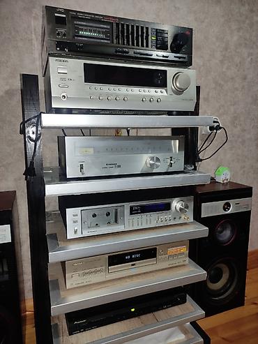 Səs gücləndiriciləri: - Onkyo AV RECEİVER TX-SR304E - Pioneer CT-400 stereo kaset deki - — 5