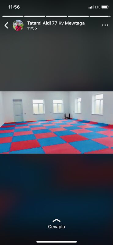 İdman döşəkləri və xalçaları: Tatamiler,rezin yer dowemeleri(geranol),gulew doweyinin — 11