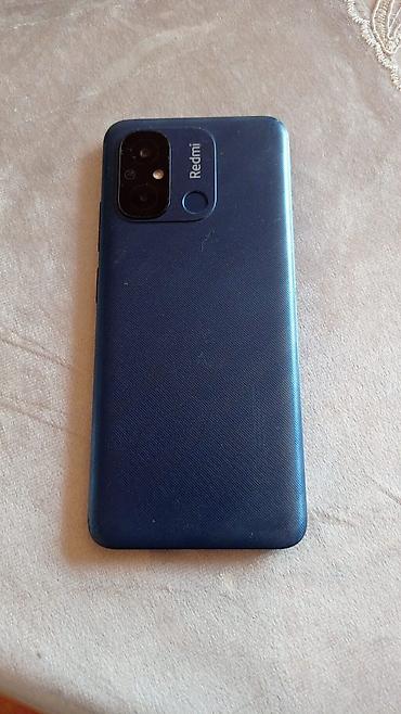ikinci əl telfon: Redmi 12C, 128 GB, rəng - Mavi, Barmaq izi — 1