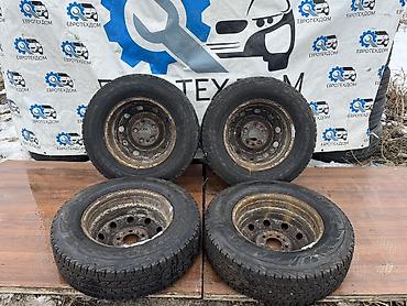Колеса в сборе: Колеса в сборе 215 / 75 / R 16, Зима, Б/у, Комплект, Легкий коммерческий транспорт (C/LT), Железные, отверстий - 5 — 17