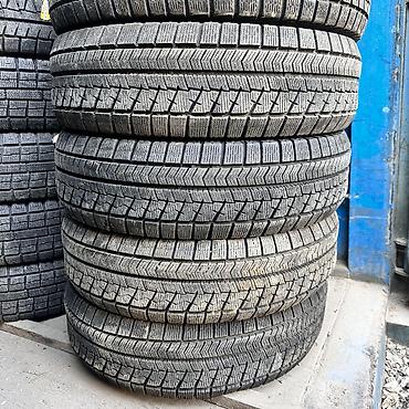 5114 15: Шины 185 / 65 / R 15, Зима, Б/у, Комплект, Легковые, Япония, Bridgestone — 1