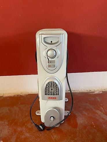 pec radiator: ZASS elektrik yağ radiatoru - Şaquli tip, kompakt dizayn - Ön paneldə — 1