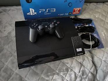 PS3 (Sony PlayStation 3): 🎮 Sony PS3 Super Slim 500GB + 50 igara ✅ TOP stanje — neotvarana / — 3