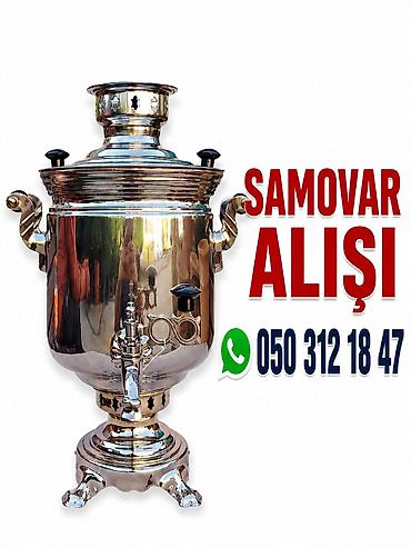 odun samovarları 5l: Samovar odun üçün Alırıq 5-7 Lt — 1