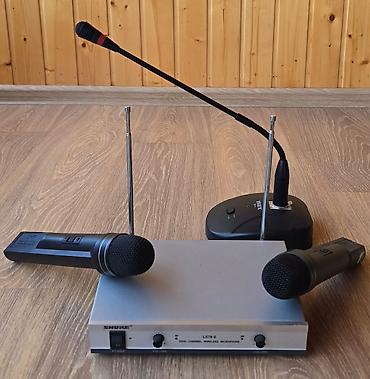 karaoke qiymetleri: Yeni Simsiz (Bluetooth) Mikrofon Shure, Ünvandan götürmə, Pulsuz çatdırılma — 1