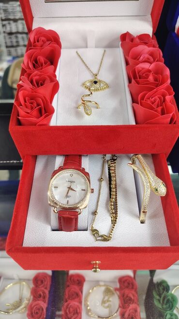 Saat dəstləri: Yeni, Klassik Saat dəsti, rəng - Qızılı — 14