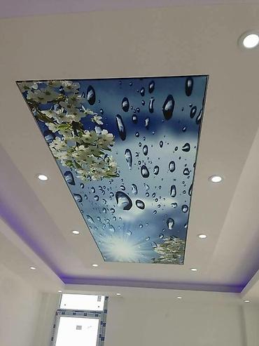 Натяжной потолок: Натяжной потолок Глянцевое, Матовое, 3D потолки Гарантия, Бесплатная консультация, Монтаж — 4