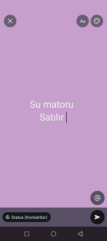 su samuru: Su motoru satılır qiymətdə razılaşmaq olar - Məişət və bağ sahələri — 1