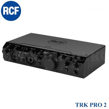 студийная звуковая карта: Звуковая карта RCF TRK PRO 2 Профессиональный USB-аудиоинтерфейс RCF