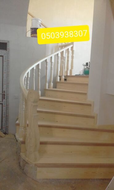 Digər tikinti xidmətləri: Sərfəli Qiymətdə Taxta Pilləkənlərin hazırlanması.Zəmanət var.Pulsuz — 26